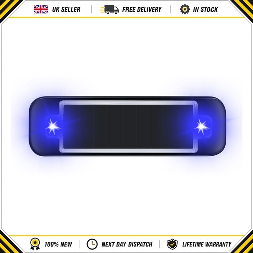 Led solar powered car dummy - led,