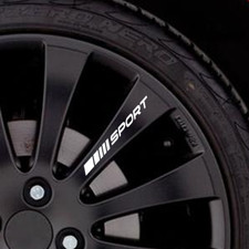8 x SPORT Vinyl Decals Wheel