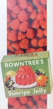 ROWNTREE'S 'Sunripe' Jelly Advert #5 : Original 1951 Print