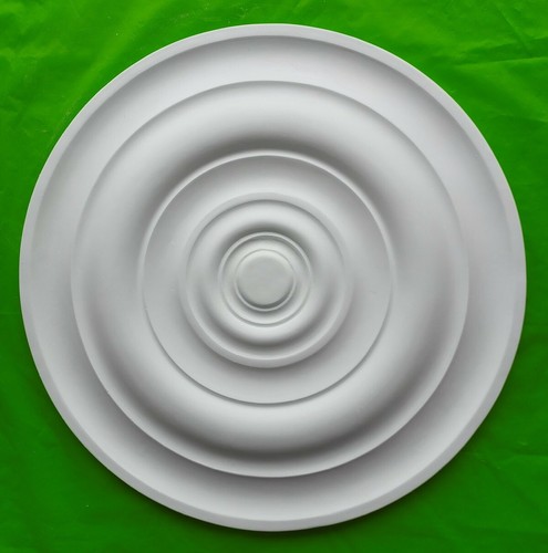 Plaster ceiling rose plain - plaster,