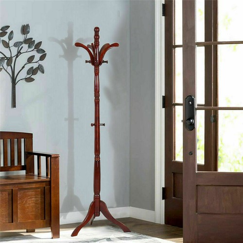 Premium beech wood coat rack - beech,
