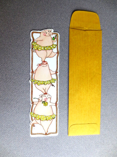 Antioch bookmark dancing - antioch, pigs
