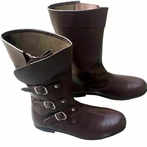 Dgh medieval leather boots - medieval,
