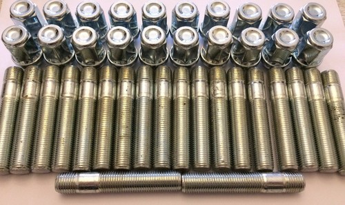 M14x1 alloy wheel studs - x,