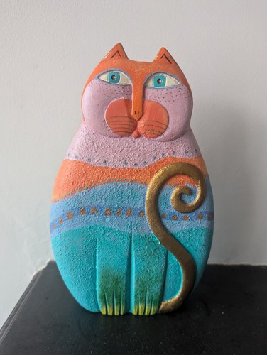 Laurel burch rainbow cat - rainbow,