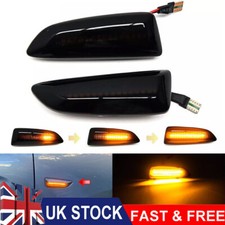 2x For Opel Vauxhall Astra J Insignia Dynamic LED Side Indicator Repeater Light