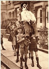 "Penny for the Guy: Guy Fawkes Night" Vintage Original 1920s LONDON Photo Print