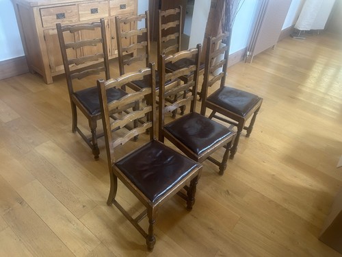 Set solid oak - of,