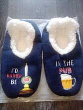 Snoozies Novelty Beer Slippers