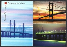 SEVERN CROSSING - 5 Modern Postcards Showing The Two Bridges  "GATEWAY TO WALES"