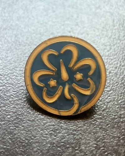 Girl guides commemorative pin - girl,