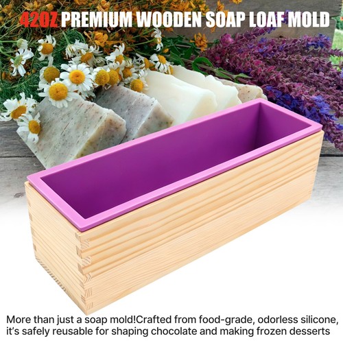 Rectangle silicone soap mold - rectangle,