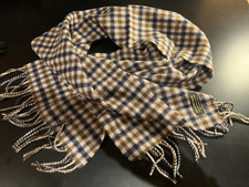 Aquascutum House Check 100% Lambswool mens scarf casuals