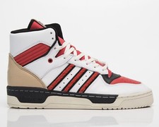 ADIDAS ORIGINALS RIVALRY HIGH RED BLACK WHITE MENS Trainers Shoes UK 9.5 EUR 44