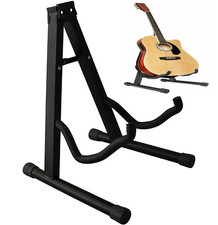 FOLDING GUITAR STAND FOLDABLE A-FRAME MUSIC FLOOR ELECTRIC ACOUSTIC BASS