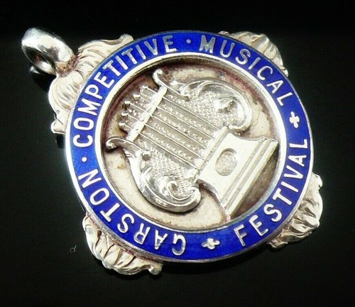 Sterling silver enamel - sterling, pocket