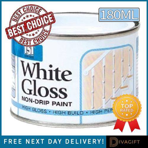 White gloss paint non drip - gloss,