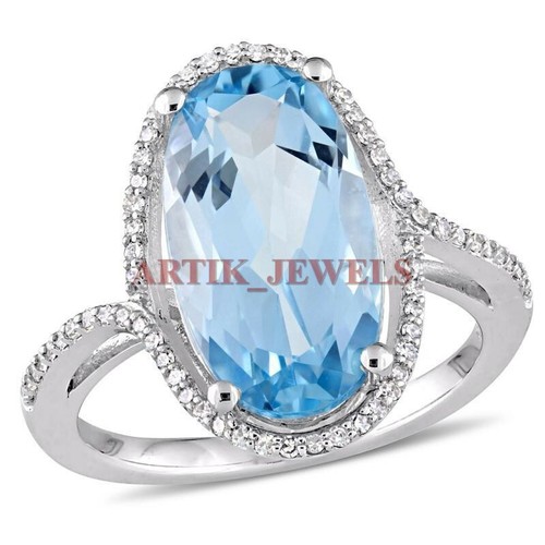 Natural blue topaz gemstone - natural,