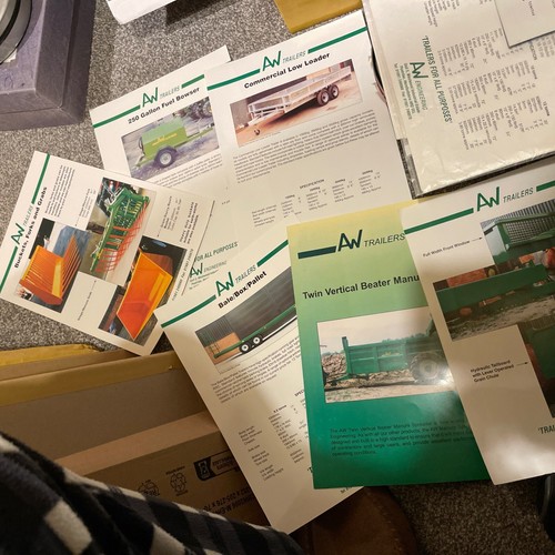 Job lot 6 brochures - of,