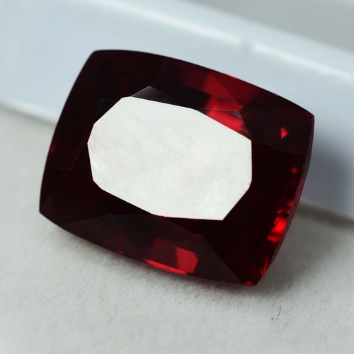 Certified ruby cushion - ct,