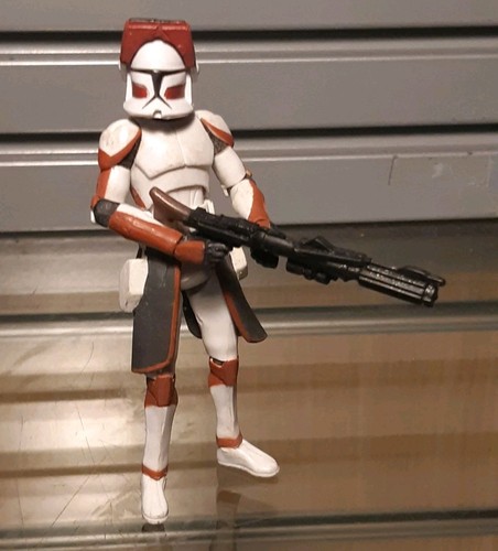 Star wars figure red clone - wars,
