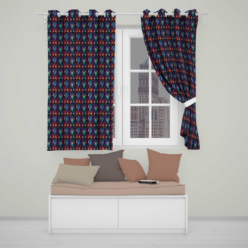 Blackout eyelet curtains - eyelet,