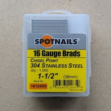 Stainless Steel Straight Brads