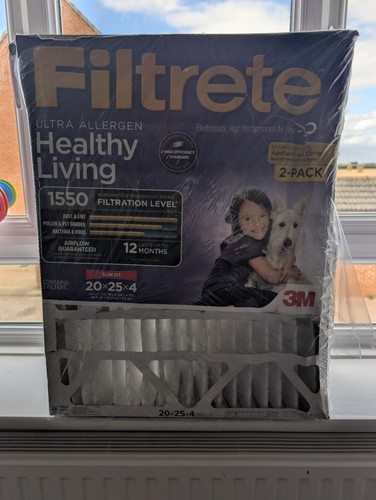 Filtrete 20x25x4 slim - 3m, fit