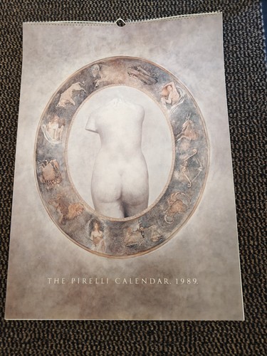 Pirelli calender 1989 - calender, vintage