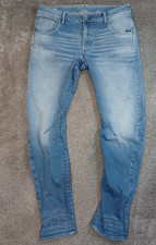 G-Star Raw Jeans Mens W34 L34 Arc 3D Slim Twisted Button Fly