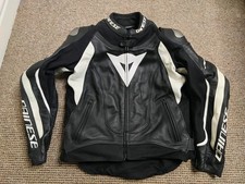 Dainese Super Speed 3 Perforated Mens Motorcycle Leather Jacket SIZE EUR 54