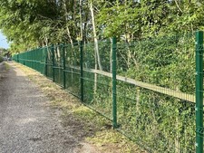 Mesh Security Fencing 2.4m supplied and fitted UK wide, Without Fitting Optional
