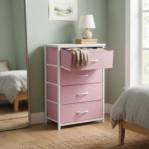 Stylish drawer dresser unit - 4-drawer,
