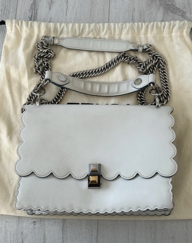 Used white fendi - used, with