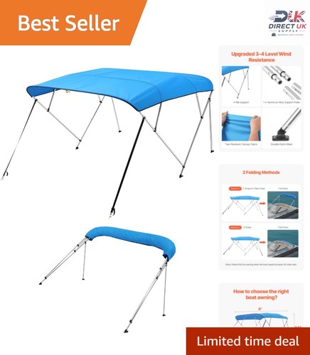 All weather bow boat awning - 4,
