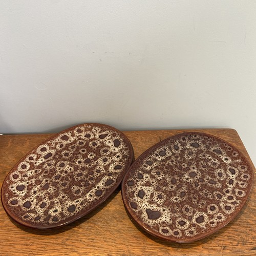 Fosters pottery cornwall - pottery, oval