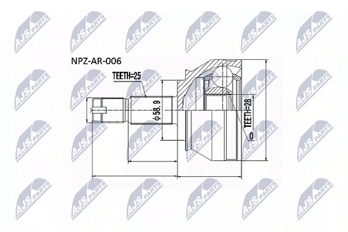 Fits nty npz 006 outer - nty, npz-ar-006