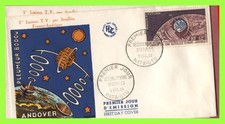 Wallis et Futuna 1962 12f Telstar T.V. Satellite First Day Cover