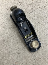 Stanley Low Angle Adjustable Throat Block Plane G12-60 stanley Woodworking Tool 