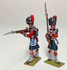 Mulberry Miniatures - 2 x 42nd Blackwatch Soldiers Waterloo 1815 Napoleonic Wars
