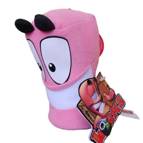 Worms pink stuffed - pink,