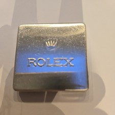 Rolex box metal grey - -,