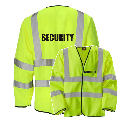 Security yellow long sleeve - long,