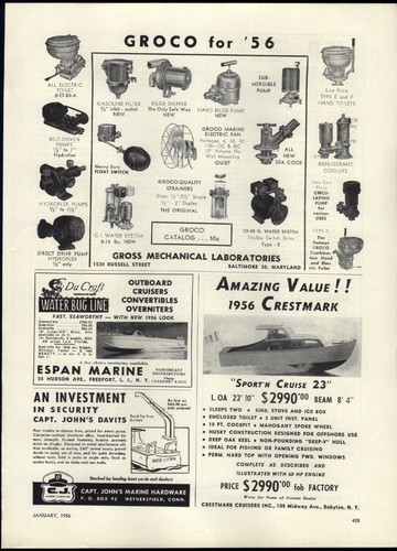 1956 paper craft water - du,