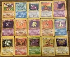 Pokemon ALL fossil Rare Cards
