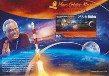 Maldives miniature sheet 773 (complete. issue.) MNH 2015 Mars Orbiter-Mission