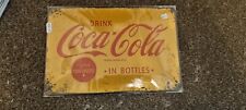 1 Coca Cola Sign New 30 X 20 Cm