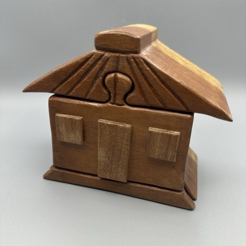 Vintage japanese wooden secret - vintage,
