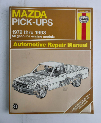 Haynes mazda pick ups - haynes,