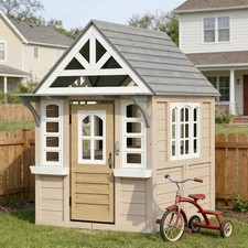 Wooden Playhouse for Kids